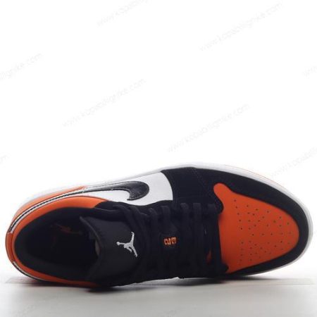 Herren/Dam Nike Air Jordan 1 Low Golf ‘Svart Orange’ Skor DD9315-800