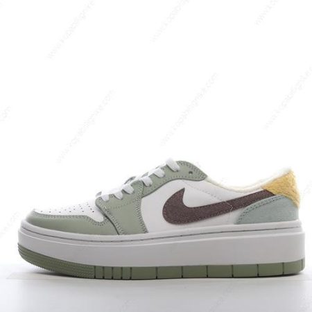 Herren/Dam Nike Air Jordan 1 Low ‘Grönt Guld’ Skor FD4326-121