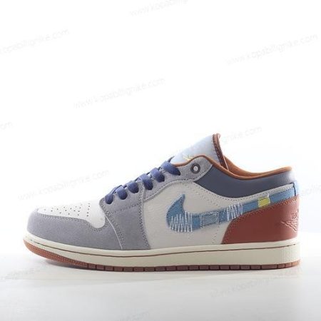 Herren/Dam Nike Air Jordan 1 Low SE ‘Off White Blå’ Skor FZ5042-041