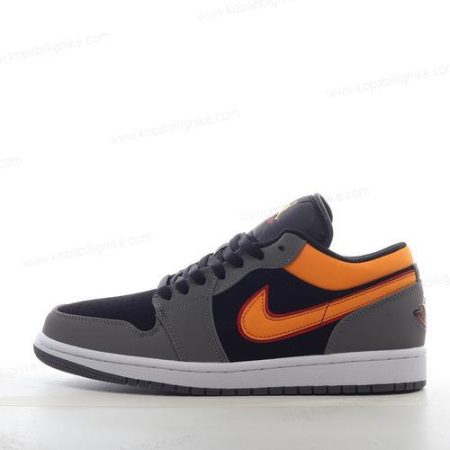 Herren/Dam Nike Air Jordan 1 Low SE ‘Svart Orange Röd Vit’ Skor FN7671-008