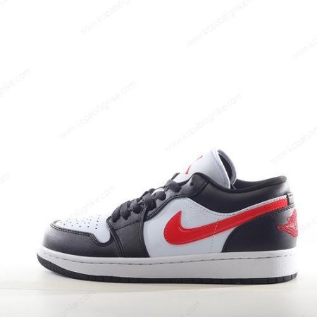 Herren/Dam Nike Air Jordan 1 Low ‘Svart Röd Vit’ Skor DC0774-004