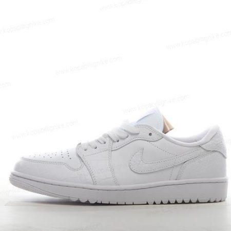 Herren/Dam Nike Air Jordan 1 Low ‘Vit’ Skor 553558-112