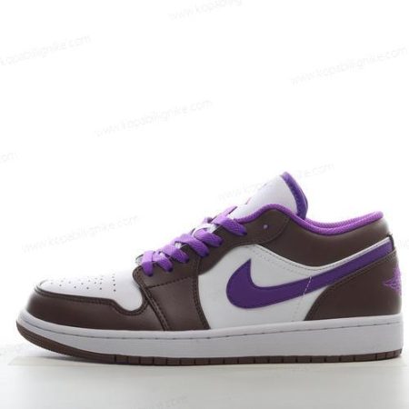 Herren/Dam Nike Air Jordan 1 Low ‘Vit’ Skor 553560-215