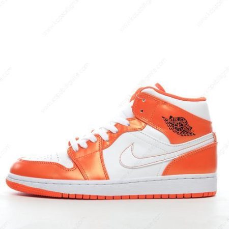 Herren/Dam Nike Air Jordan 1 Mid ‘Orange Vit’ Skor DM3531-800