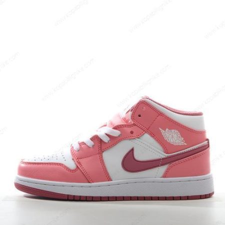 Herren/Dam Nike Air Jordan 1 Mid ‘Rosa Vit’ Skor DQ8423-616
