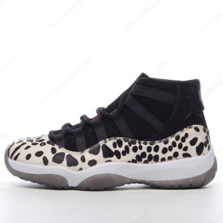 Herren/Dam Nike Air Jordan 11 Retro High ‘Svart Beige Vit’ Skor AR0715-010