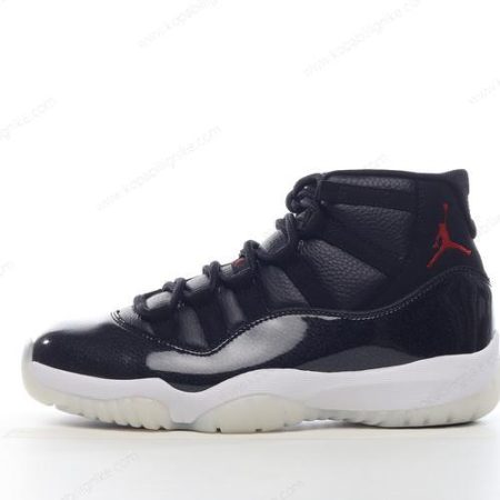 Herren/Dam Nike Air Jordan 11 Retro High ‘Svart Röd Vit’ Skor 378037-002