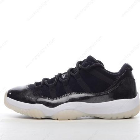 Herren/Dam Nike Air Jordan 11 Retro Low ‘Svart Vit’ Skor 528895-010
