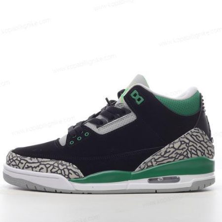 Herren/Dam Nike Air Jordan 3 Retro ‘Svart Grön Grå Vit’ Skor DM0967-031