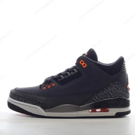 Herren/Dam Nike Air Jordan 3 Retro ‘Svart Orange’ Skor DM0967080