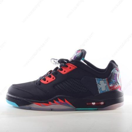 Herren/Dam Nike Air Jordan 5 Retro ‘Svart Orange’ Skor 840475060