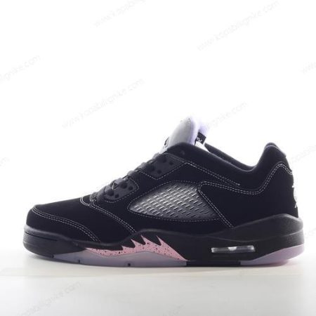 Herren/Dam Nike Air Jordan 5 Retro ‘Svart Vit Rosa’ Skor DX4355-015