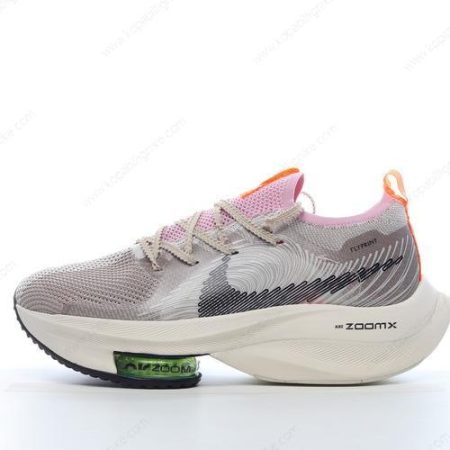 Herren/Dam Nike Air Zoom AlphaFly Next ‘Rosa Ljus Grädde Svart’ Skor DB0129-001