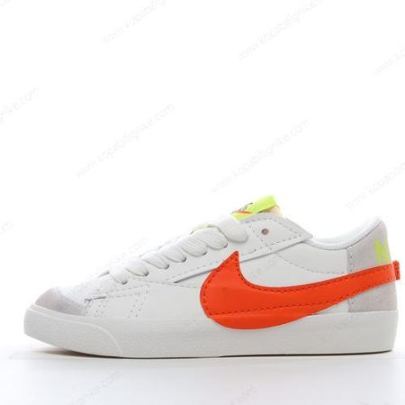 Herren/Dam Nike Blazer Low 77 Jumbo ‘Vit Orange’ Skor DQ1470-103
