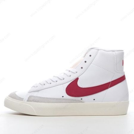 Herren/Dam Nike Blazer Mid 77 Vintage ‘Vit Röd’ Skor CZ1055-102