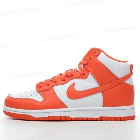 Herren/Dam Nike SB Dunk High ‘Vit Orange’ Skor DD1399-101