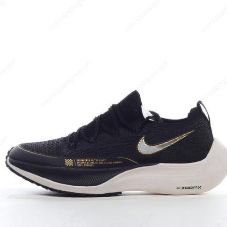 Herren/Dam Nike ZoomX VaporFly NEXT% 2 ‘Svart Guld Vit’ Skor CU4123-001